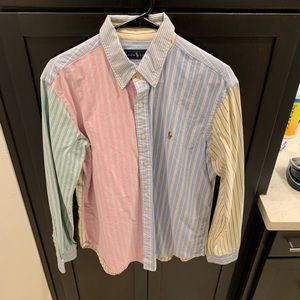 Multi colored Polo Ralph Lauren button down shirt, Large